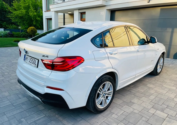 BMW X4 cena 139000 przebieg: 53205, rok produkcji 2018 z Warszawa małe 56